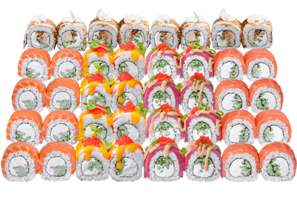 Сет Пʼять Філадельфій від Ебоші суші одеса