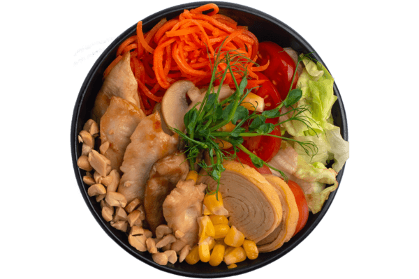 Боул з куркою теріякі від Ебоші суші в Одесі