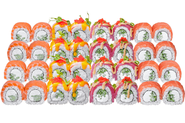 Сет Чотири Філадельфії Ебоші суші Одеса