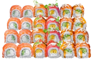 Мега сет від Ебоші суші в одесі