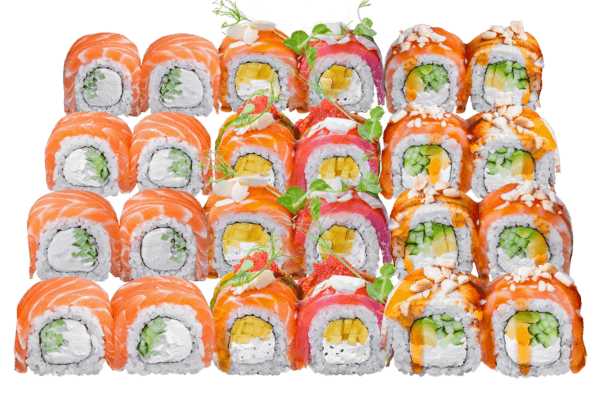 Мега сет від Ебоші суші в одесі