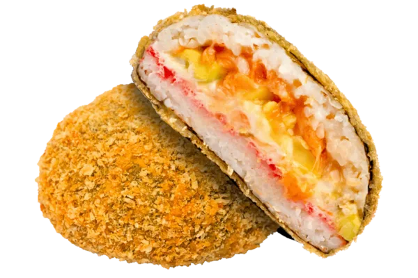 Суші бургер зі свіжим лососем від Ебоші суші в Одесі