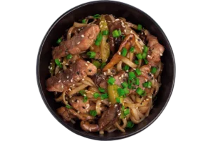 Удон зі свининою L в Ебоші суші в Одесі