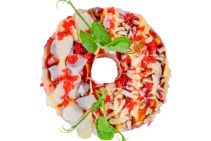 Суші пончик з креветкою та сніговим крабом в Ебоші суші в Одесі