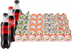 Комбо сет Пʼять Філадельфій від шефа в Ебоші суші Одеса