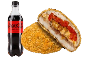 Комбо бургер з копченим тунцем в Ебоші суші Одеса