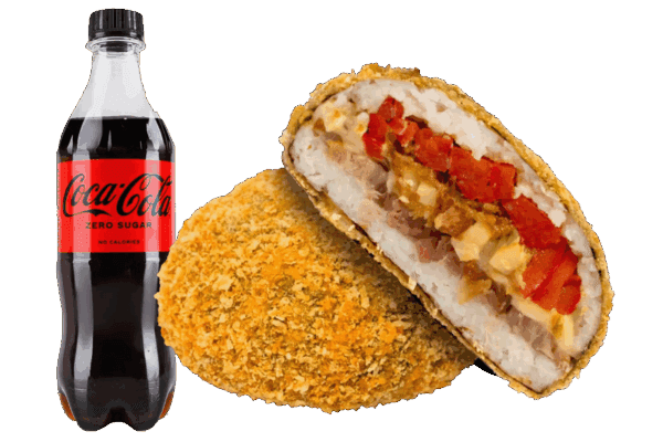 Комбо бургер з копченим тунцем в Ебоші суші Одеса