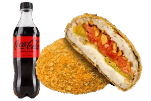 Комбо бургер зі спайсі тунцем в Ебоші суші Одеса