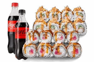 Комбо Каліфорнія від шефа та Банзай в Ебоші суші Одеса