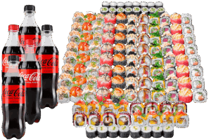 Комбо Гіга сет в Ебоші суші Одеса