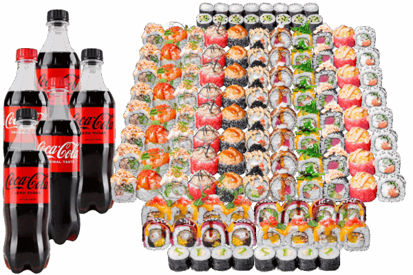 Комбо Гіга сет в Ебоші суші Одеса