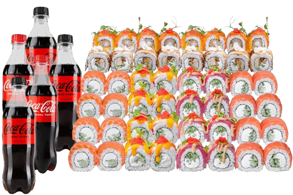 Комбо сет Шість Філадельфій в Ебоші суші Одеса