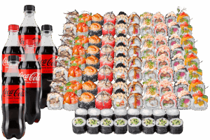 Комбо сет Трьошка в Ебоші суші Одеса