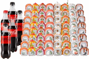 Комбо сет Вісім Філадельфій в Ебоші суші Одеса